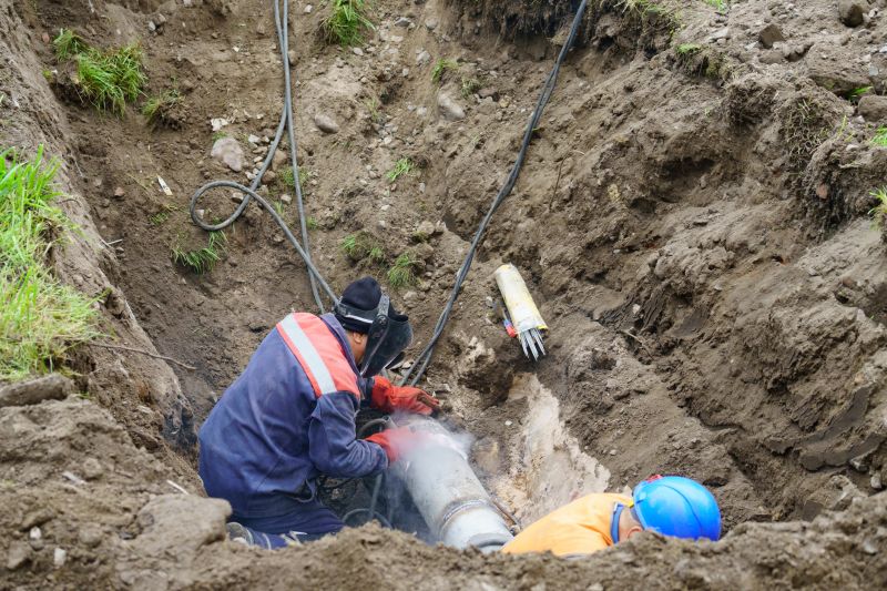 Local Main Water Line Repair pros at work